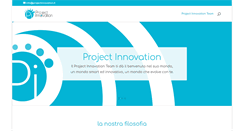 Desktop Screenshot of projectinnovation.it