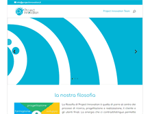 Tablet Screenshot of projectinnovation.it