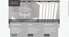 Desktop Screenshot of projectinnovation.com